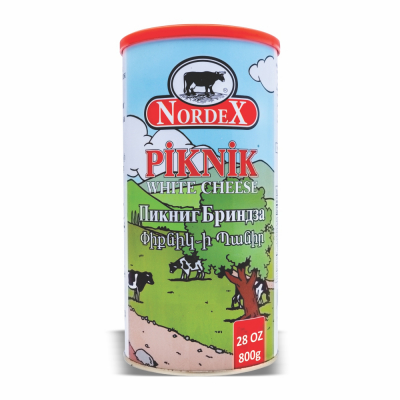 10-390-2 NORDEX PIKNIK WHITE CHEESE 6/800 GR
