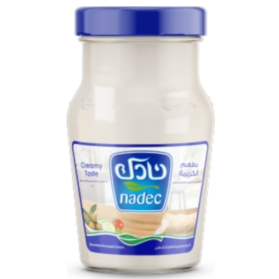 10-448-2 NADEC CREAM CHEESE JARS 12/240 GR