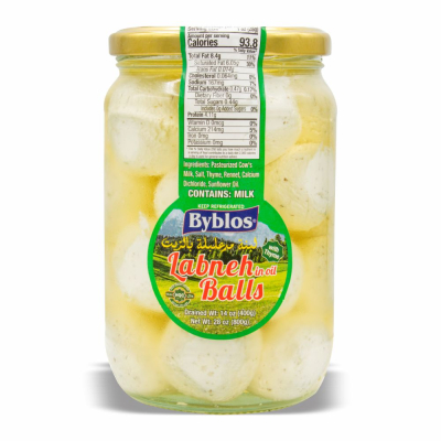 11-110-2 BYBLOS LEBNI IN OIL W/ZAATAR 12/368 GR