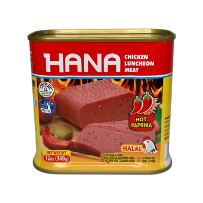 13-421-1 HANA CHICKEN LUNCHEON MEAT W/PAP 24/340 GR