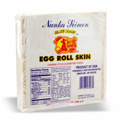 14-301-2 EGG ROLL DOUGH               6/24 OZ