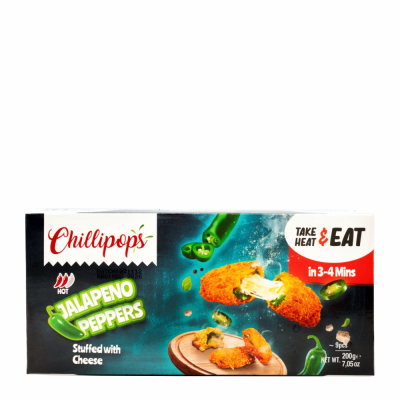 15-431-2 GURME JALAPENO PEPPER CHILIPOPS 20/200 GR