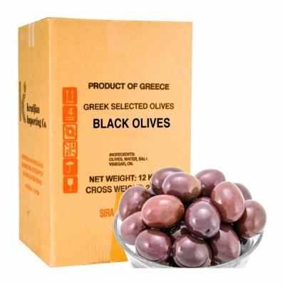21-152-2 BLACK OLIVES COLOSSAL          12 KG