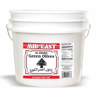 21-177-2 GREEN KOURA LEBANESE OLIVES 10 KG