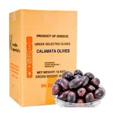 21-203-2 KALAMATA OLIVES JUMBO          12 KG