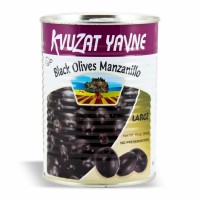 21-318-2 YAVNE BLACK OLIVES LARGE    12/19 OZ