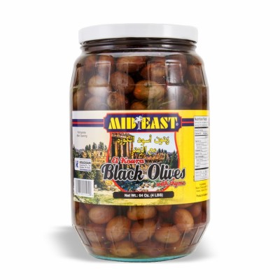 21-504-2 M.E. KOURA BLK OLIVES W/ZAATAR 6/4 LB