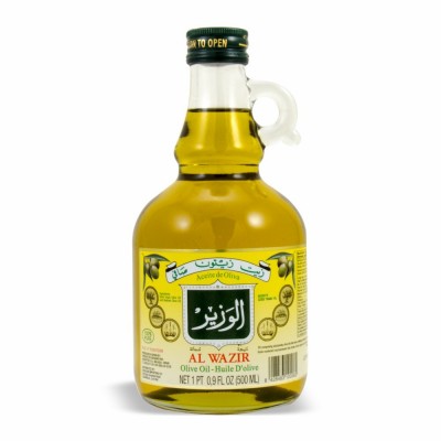 22-204-1 AL WAZIR PURE OLIVE OIL W/HANDLE 12/17 OZ