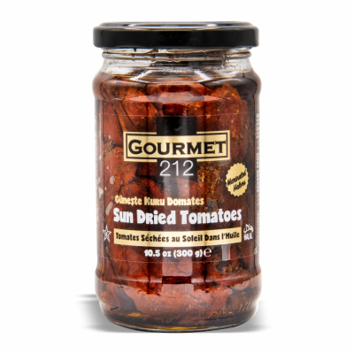 25-142-1 GURM 212 SUN DRIED TOMATO IN OIL 12/320 ML