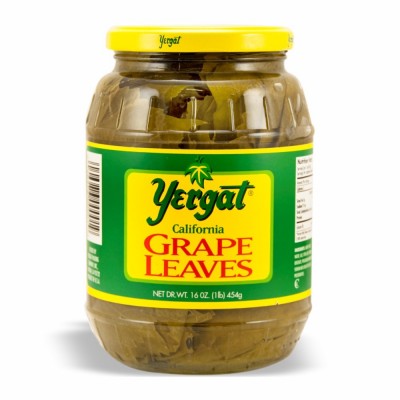 27-200-1 YERGAT "CALIFORNIA" GRAPE LEAVES  12/16 OZ