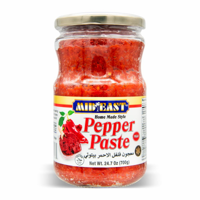 28-166-1 ME PEPPER PASTE MILD HOMESTYLE 12/700 GR