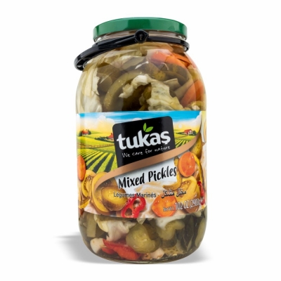 28-225-1 TUKAS MIXED VEGETABLE PICKLE 6/3000 ML