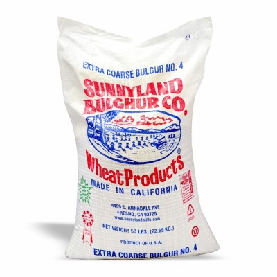 30-160-1 BULGUR COURSE  #4 SUNNYLAND    50 LB