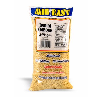 32-251-1 M.E. TOASTED COUSCOUS (MAFTOUL) 20/24 OZ