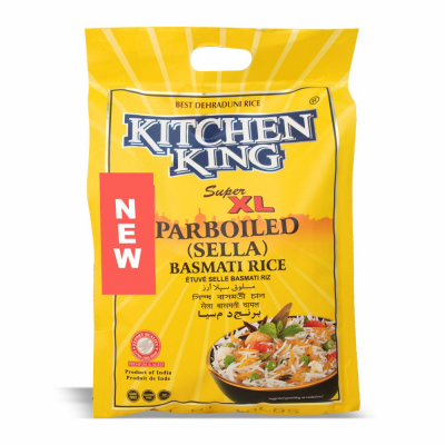 33-139-1 KITCHEN KING SELLA BASMATI RICE  4/10 LB