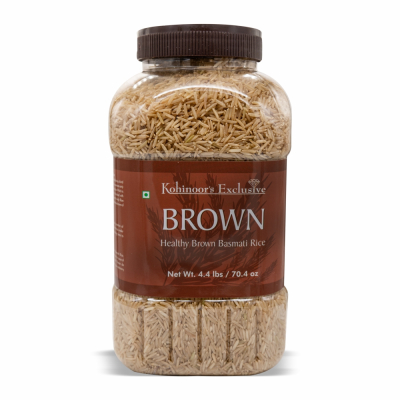 33-194-1 KOHINOOR BROWN BASMATI RICE 4/4.4 LB