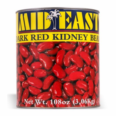 34-132-1 M.E. DARK RED KIDNEY BEANS 6/3.5KG