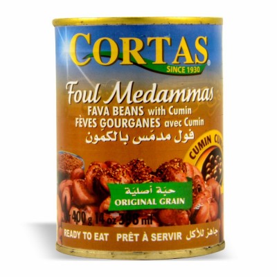 34-202-1 CORTAS FAVA BEANS W/CUMIN24/15 OZ