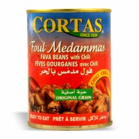 34-203-1 CORTAS FAVA BEANS W/CHILI   24/15 OZ