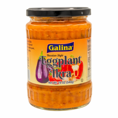 36-300-1 GALINA EGGPLANT IKRA RUSSIAN STYLE 12/19 OZ