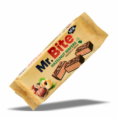 37-107-1 MR BITE HAZELNUT WAFER 6X24/38 GR