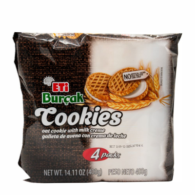 37-387-1 ETI BURCAK W/MILK CREAM  BISCUIT18/400 GR