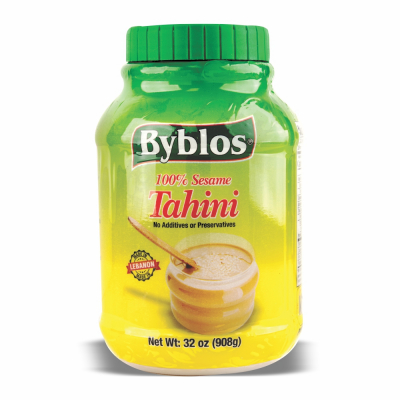 40-121-1 BYBLOS TAHINI "PET" 12/32 OZ