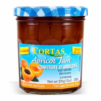 41-106-1 CORTAS APRICOT JAM SUGAR FREE 12/13 OZ