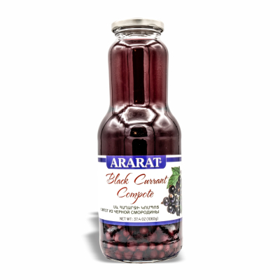 41-274-1 ARARAT BLACK CURRANT COMPOTE 12/1050 ML