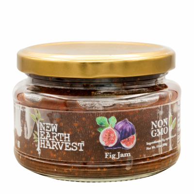 41-361-1 NEW EARTH HARVEST FIG JAM 12/11 OZ