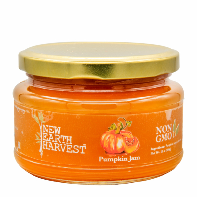41-364-1 NEW EARTH HARVEST PUMPKIN JAM 12/11 OZ