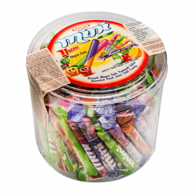 44-138-1 BONART MINIYUM CHEW STICK CANDY 8X120/6.7 GR