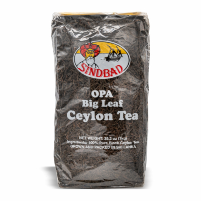 45-134-1 SINDBAD OPA BIG LEAF CEYLON TEA LOOSE 10/1 KG