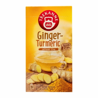 45-318-1 TEEKANNE GINGER TURMERIC TEA 10/20 PC