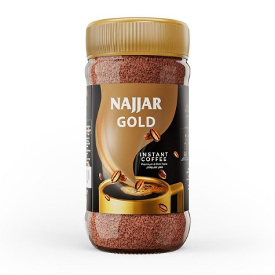 46-183-1 NAJJAR INSTANT COFFEE GOLD 6/190 GR
