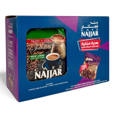 46-203-1 NAJJAR PROMO COFFEE W/CARD 10x2/200 GR