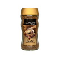 46-266-1 MAHMOOD COFFEE GOLD GLASS JARS 6/100 GR