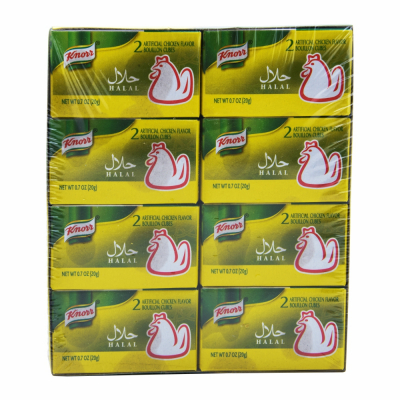 47-220-1 KNORR HALAL CHICKEN BOULLION 24/24 PC
