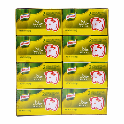 47-221-1 KNORR HALAL BEEF BOULLION 24/24 PC
