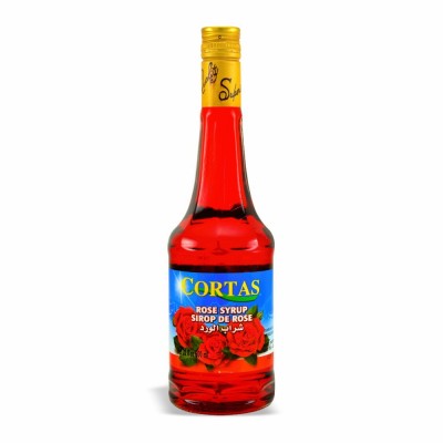 48-153-1 CORTAS ROSE SYRUP           12/19 OZ