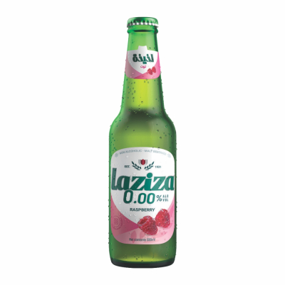 49-224-1 LAZIZA RASPBERRY MALT DRINK 24/280ML