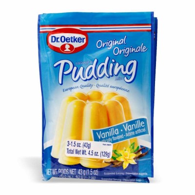 50-168-1 OETKER VANILLA PUDDING 10/4.5 OZ