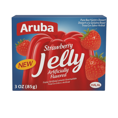 50-201-1 ARUBA STRAWBERRY JELLY 48/85 GR