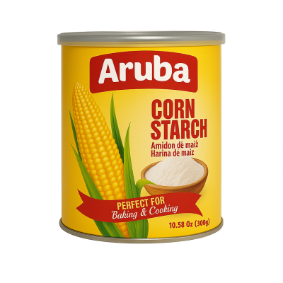 50-210-1 ARUBA CORN STARCH TIN 12/300 GR