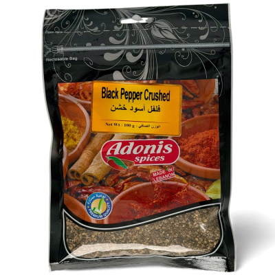 60-783-1 ADONIS BLACK PEPPER CRUSHED 10/100 GR