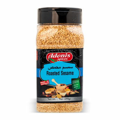 60-845-1 ADONIS ROASTED SESAME SEEDS 12/9 OZ