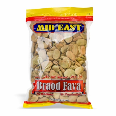 70-132-1 M.E. FAVA BROAD BEANS LARGE***    18/24 OZ