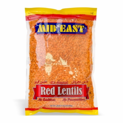 70-266-1 M.E. RED LENTILS DOMESTIC***21/24 OZ