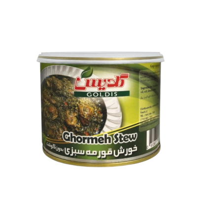 87-110-1 GOLDIS CAN FOOD GHORMEH SABZI 24/480 GR