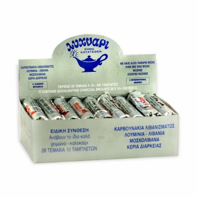 90-315-3 GREEK INCENSE CHARCOAL       26 ROLL
